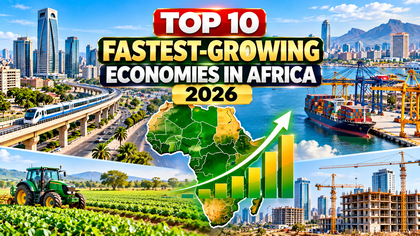 Top 10 fastest-growing economies in Africa in 2026