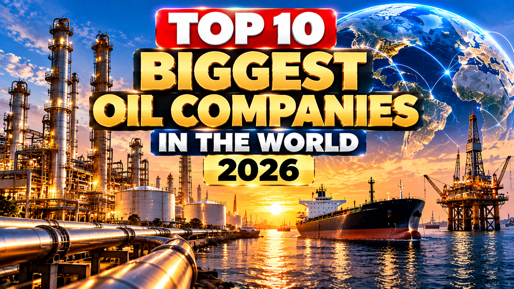 Top 10 biggest oil companies in the world in 2026