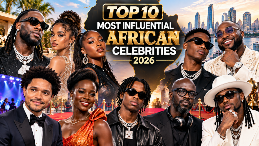Top 10 African Celebrities 2026