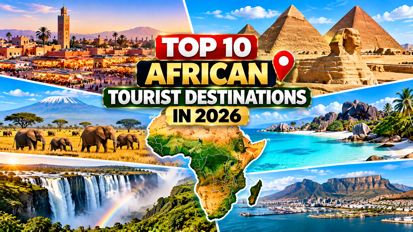 Top 10 African tourist destinations to visit in 2026