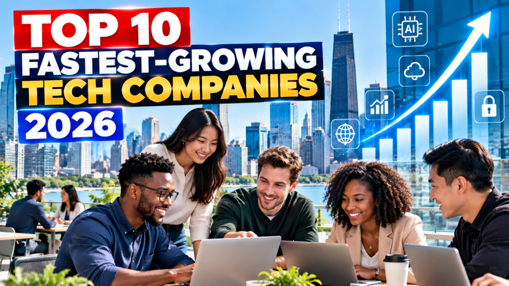 Top 10 fastest-growing tech companies in 2026
