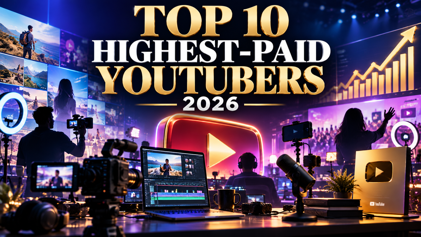 Top 10 Highest-Paid YouTubers 2026