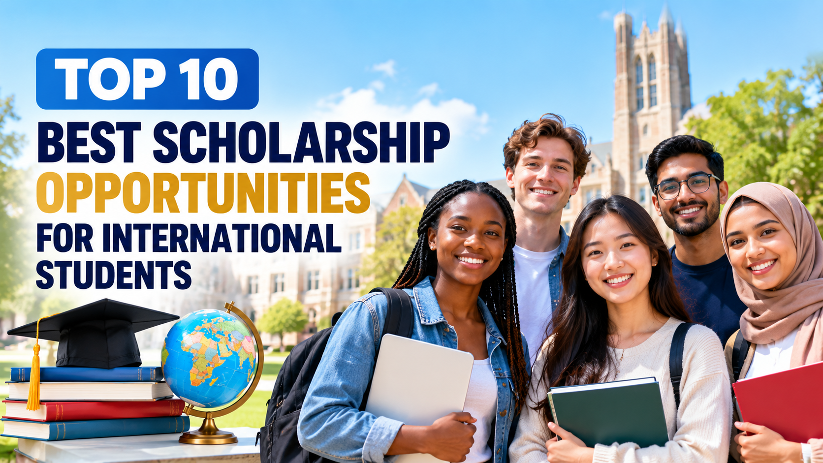 Top 10 best scholarship opportunities for international students in 2026
