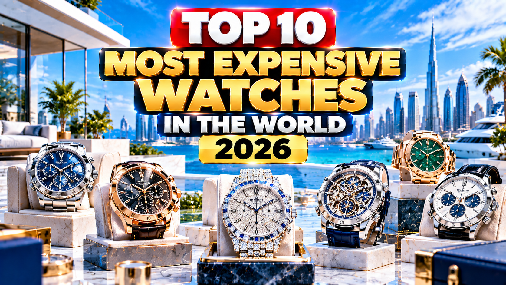 Top 10 most expensive watches in the world in 2026